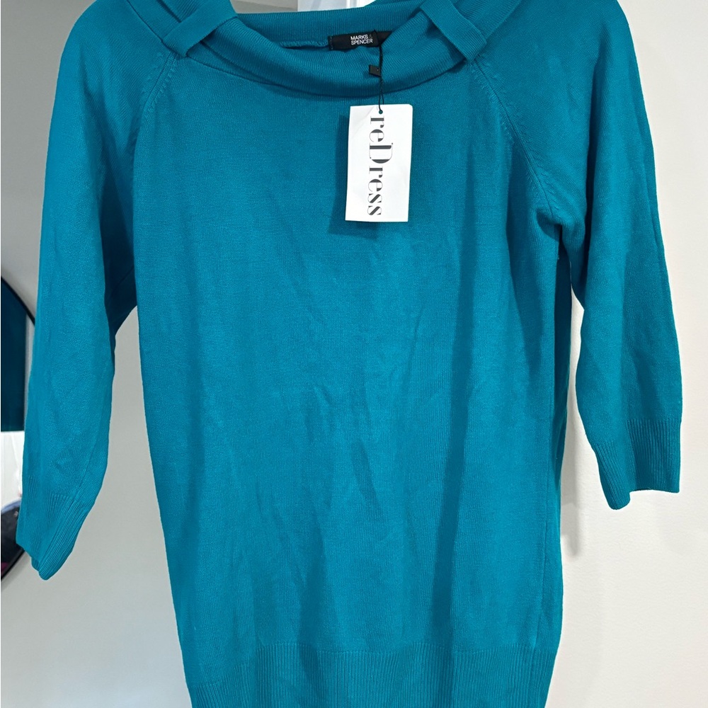 Teal Sweater